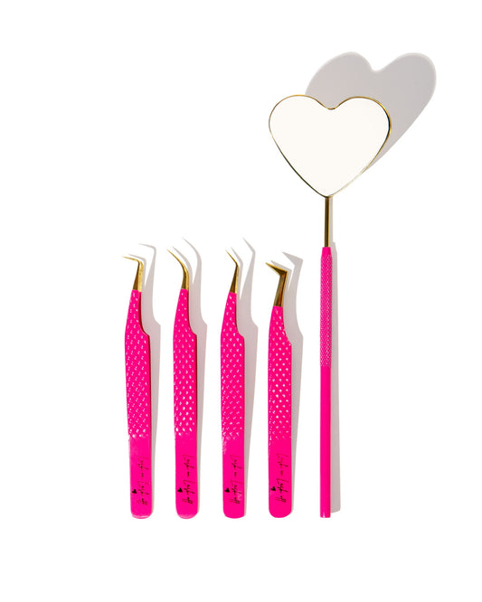 Pink/Gold Tweezers